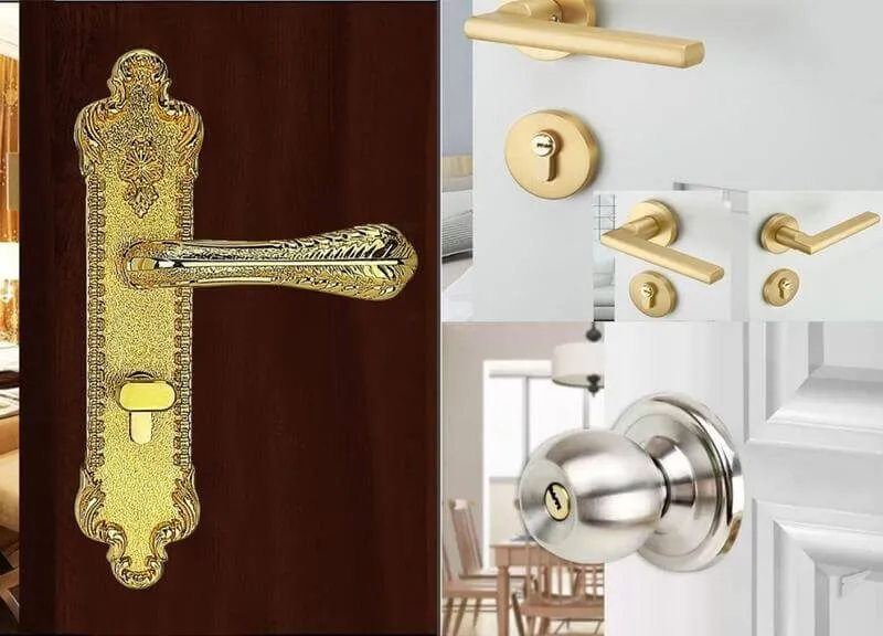 Khóa cửa gỗ bảo mật tốt